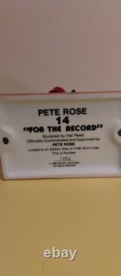 Pete Rose Gartlan Limited Edition Figurine Autographed Signed Statue 1052/4192