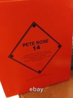 Pete Rose Gartlan Limited Edition Figurine Autographed Signed Statue 1052/4192