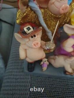 Piggin Collectors Limited Edition Figurine What A Piggin Pantomime # 0900