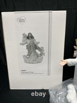 Precious Moments A Message Of Hope Limited Edition Figurine 219024 0227 of 1500