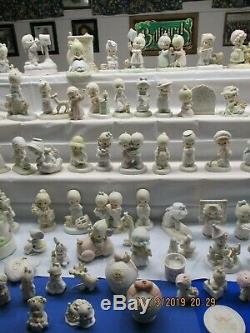 Precious Moments Lot Of 170 Figurines Ornaments Ltd Ed, Members Most WithBoxes ++