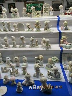 Precious Moments Lot Of 170 Figurines Ornaments Ltd Ed, Members Most WithBoxes ++