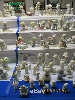 Precious Moments Lot Of 170 Figurines Ornaments Ltd Ed, Members Most WithBoxes ++