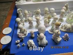 Precious Moments Lot Of 170 Figurines Ornaments Ltd Ed, Members Most WithBoxes ++