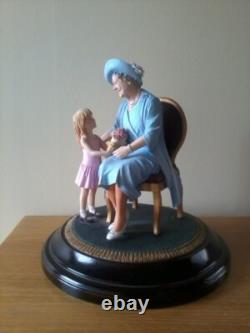 QUEEN MOTHER, LIMITED EDITION FIGURINE No. 181 BY PAUL SZEILER, APPROX 9H, 8BASE