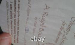 QUEEN MOTHER, LIMITED EDITION FIGURINE No. 181 BY PAUL SZEILER, APPROX 9H, 8BASE