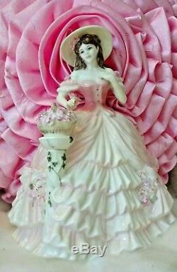 RARE COALPORT Figurine ROSE BLOSSOM- Celebration of the Season Collection LTD ED