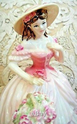 RARE COALPORT Figurine ROSE BLOSSOM- Celebration of the Season Collection LTD ED