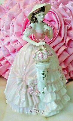 RARE COALPORT Figurine ROSE BLOSSOM- Celebration of the Season Collection LTD ED