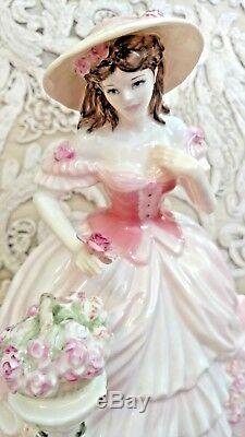 RARE COALPORT Figurine ROSE BLOSSOM- Celebration of the Season Collection LTD ED