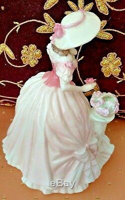 RARE COALPORT Figurine ROSE BLOSSOM- Celebration of the Season Collection LTD ED