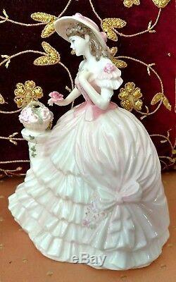 RARE COALPORT Figurine ROSE BLOSSOM- Celebration of the Season Collection LTD ED