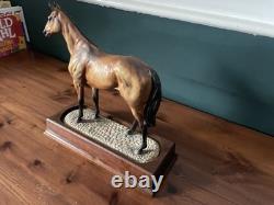 RARE Hereford Fine China ARKLE Horse Figurine LTD Ed 21/500 Legend Series