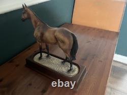 RARE Hereford Fine China ARKLE Horse Figurine LTD Ed 21/500 Legend Series