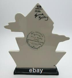 RARE LORNA BAILEY SET OF 4 ART DECO'PLAQUES' LIMITED EDITION of 250 PERFECT
