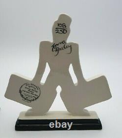 RARE LORNA BAILEY SET OF 4 ART DECO'PLAQUES' LIMITED EDITION of 250 PERFECT