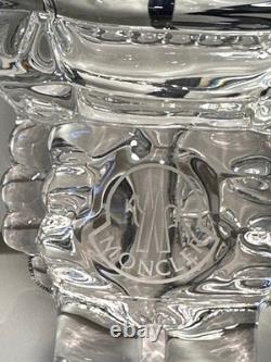 RARE Moncler House of Genius Limited Edition Glass Figurine Mascot sculpture