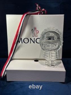 RARE Moncler House of Genius Limited Edition Glass Figurine Mascot sculpture