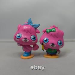 RARE Moshi Monsters Limited Edition Poppet Pink Glitter Collectable Figurine