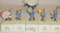 RARE Royal Doulton Bunnykins Blue Oompah Collectors Band DB86-90 NEW & BOXED