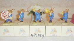 RARE Royal Doulton Bunnykins Blue Oompah Collectors Band DB86-90 NEW & BOXED