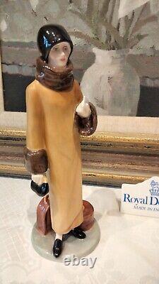 RARE Royal Doulton Waiting for a Train Figurine HN 3315- Limited Edition
