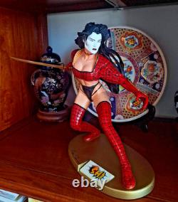 RARE SHI SCULPTURE by William Tucci Gold Limited Edition