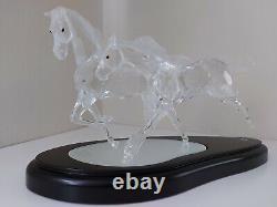 RARE Swarovski Wild Horses Limited Edition Statue Boxed with COA