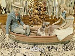 RETIRED LLADRO EXTREMELY RARE FIND Limited Edition LOVE BOAT FIGURINE #5343