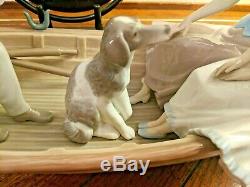 RETIRED LLADRO EXTREMELY RARE FIND Limited Edition LOVE BOAT FIGURINE #5343