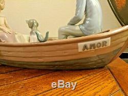 RETIRED LLADRO EXTREMELY RARE FIND Limited Edition LOVE BOAT FIGURINE #5343