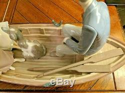 RETIRED LLADRO EXTREMELY RARE FIND Limited Edition LOVE BOAT FIGURINE #5343