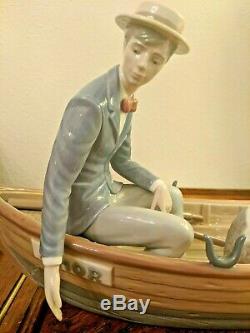 RETIRED LLADRO EXTREMELY RARE FIND Limited Edition LOVE BOAT FIGURINE #5343