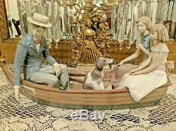 RETIRED LLADRO EXTREMELY RARE FIND Limited Edition LOVE BOAT FIGURINE #5343