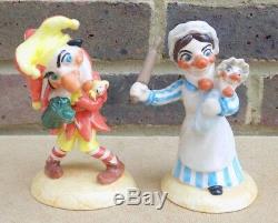 ROYAL DOULTON BESWICK Punch and Judy Limited Edition Figurines