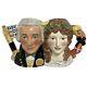 Royal Doulton Character Jug Lord Nelson & Lady Hamilton Small D7092 #373 Ltd Ed