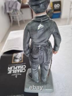 ROYAL DOULTON Figurine Charlie Chaplin excelllent condition, limited edition