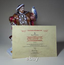 ROYAL DOULTON Limited Edition Figure HENRY VIII HN 3350 + Certificate
