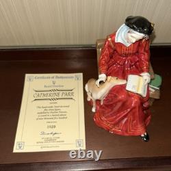 ROYAL DOULTON Limited Edition Henry VIII Figurine CATHERINE PARR HN3450 Perfect