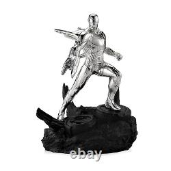 ROYAL SELANGOR IRON MAN LIMITED EDITION PEWTER FIGURINE 29CM Damaged Box