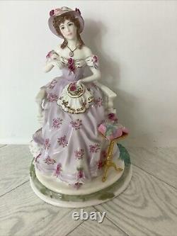 ROYAL WORCESTER FIGURINE- POETRY FROM GRACEFUL Arts Collection LTD-ED @bov #F