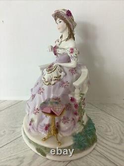 ROYAL WORCESTER FIGURINE- POETRY FROM GRACEFUL Arts Collection LTD-ED @bov #F