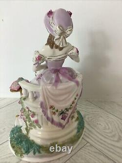 ROYAL WORCESTER FIGURINE- POETRY FROM GRACEFUL Arts Collection LTD-ED @bov #F