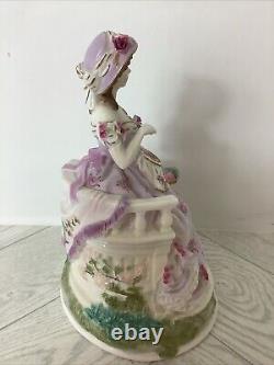 ROYAL WORCESTER FIGURINE- POETRY FROM GRACEFUL Arts Collection LTD-ED @bov #F