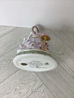 ROYAL WORCESTER FIGURINE- POETRY FROM GRACEFUL Arts Collection LTD-ED @bov #F