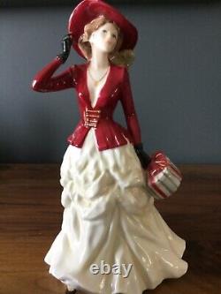 ROYAL WORCESTER Figurine VICTORIA With CERTIFICATE 1999 H 24 Cm Limited Edition