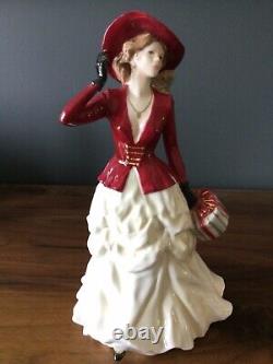 ROYAL WORCESTER Figurine VICTORIA With CERTIFICATE 1999 H 24 Cm Limited Edition