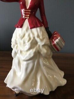ROYAL WORCESTER Figurine VICTORIA With CERTIFICATE 1999 H 24 Cm Limited Edition