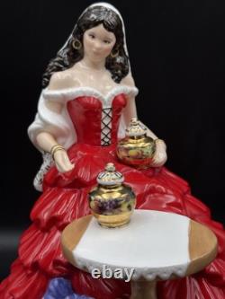 ROYAL WORCESTER GYPSY BRIDE AT APPLEBY FAIR FIGURINE. Excellent collection