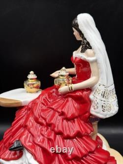 ROYAL WORCESTER GYPSY BRIDE AT APPLEBY FAIR FIGURINE. Excellent collection